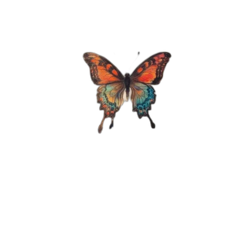 animal, creature, jewelry, umbrella, pixel art, concept art, 3d render, photorealistic transparent PNG cut-out