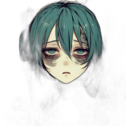 mask, face, creature, robot, watercolor, anime, concept art, pixel art transparent PNG cut-out