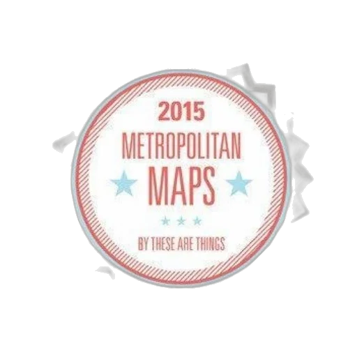 circular, badge, 2015, metropolitan, maps, written, red, blue transparent PNG cut-out