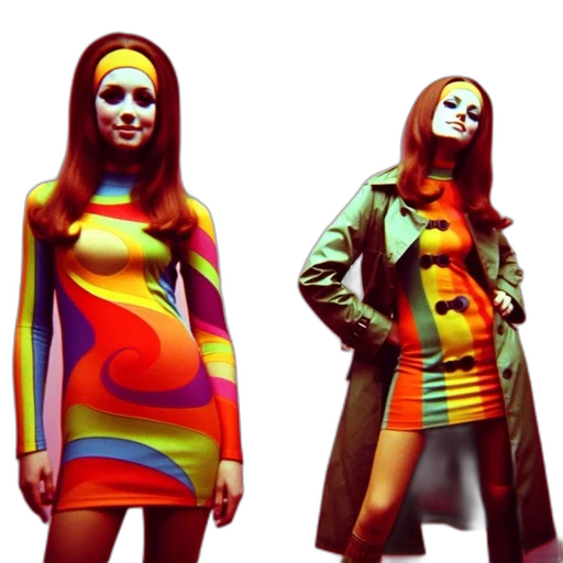 dress, jacket, 3d render, concept art, photorealistic, colorful, neon, monochrome transparent PNG cut-out