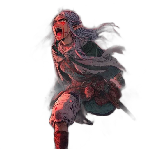 mask, creature, face, sword, concept art, fantasy art, watercolor, pixel art transparent PNG cut-out