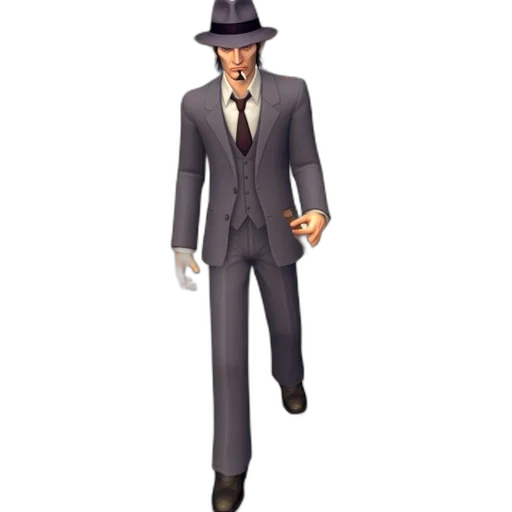 hat, staff, concept art, 3d render, cartoon, pixel art, man, gray transparent PNG cut-out