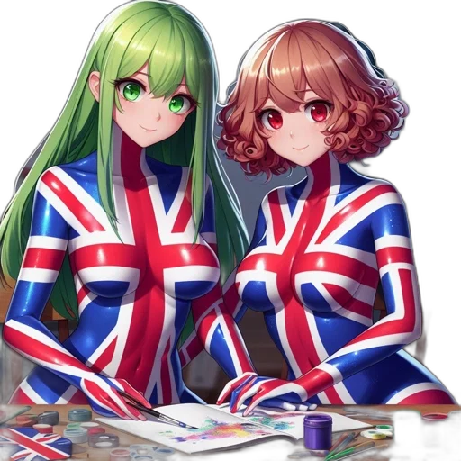 jacket, crown, anime, vaporwave, pixel art, concept art, green, two transparent PNG cut-out
