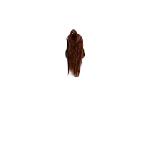 hair, dress, jacket, creature, pixel art, concept art, 3d render, photorealistic transparent PNG cut-out