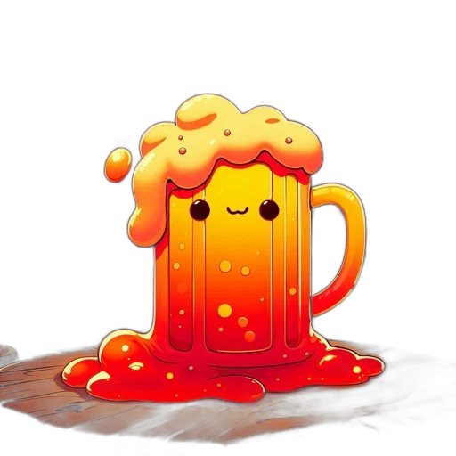 crown, food, robot, concept art, pixel art, 3d render, watercolor, golden transparent PNG cut-out