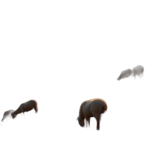 animal, hair, creature, furniture, concept art, pixel art, 3d render, photorealistic transparent PNG cut-out