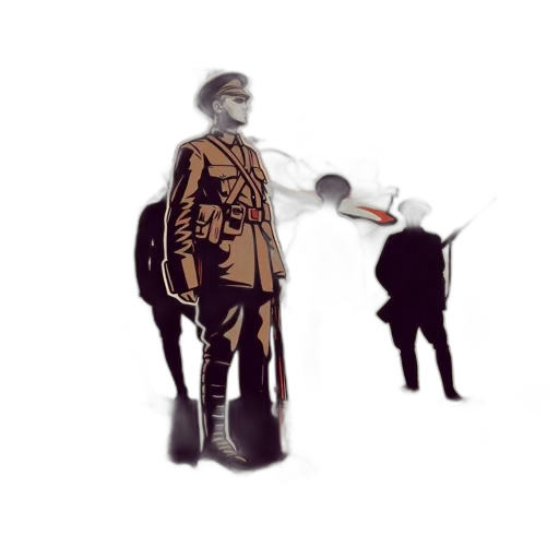 robot, staff, weapon, bottle, concept art, 3d render, pixel art, fantasy art transparent PNG cut-out