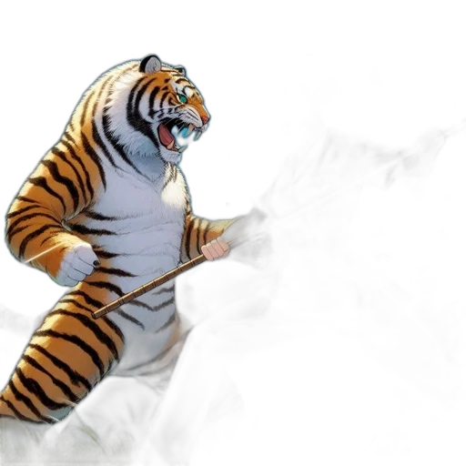 animal, dragon, creature, staff, 3d render, concept art, photorealistic, fantasy art transparent PNG cut-out