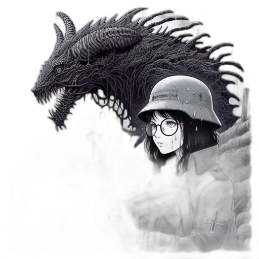 dragon, creature, hat, animal, fantasy art, concept art, comic book art, anime transparent PNG cut-out