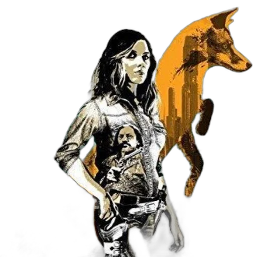 animal, comic book art, concept art, fantasy art, cartoon, book, cover, featuring transparent PNG cut-out