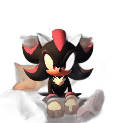 creature, animal, weapon, hair, 3d render, concept art, pixel art, fantasy art transparent PNG cut-out