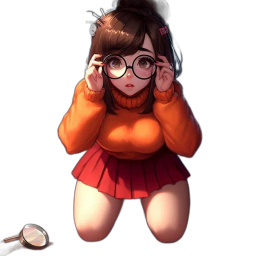 creature, hat, staff, face, pixel art, anime, concept art, watercolor transparent PNG cut-out