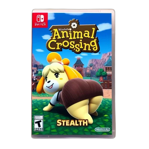 animal, creature, concept art, nintendo, switch, game, crossing, character transparent PNG cut-out
