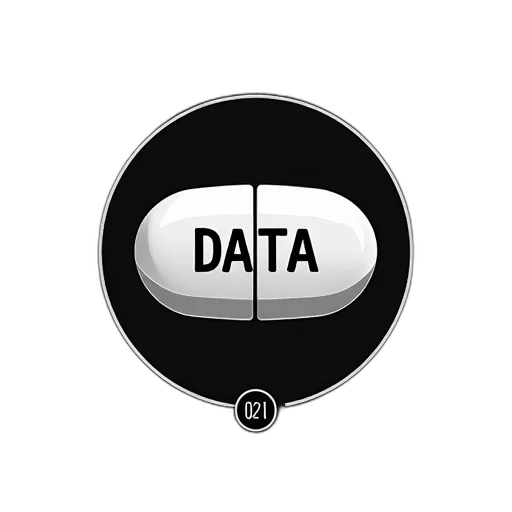 jacket, monochrome, dark, stylized, illustration, white, pill, word transparent PNG cut-out