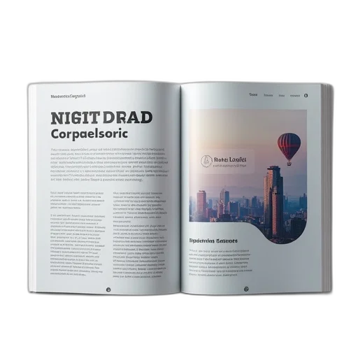 template, brochure, behance transparent PNG cut-out