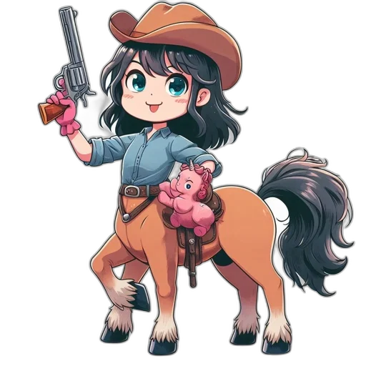 weapon, animal, creature, staff, anime, concept art, cartoon, pixel art transparent PNG cut-out