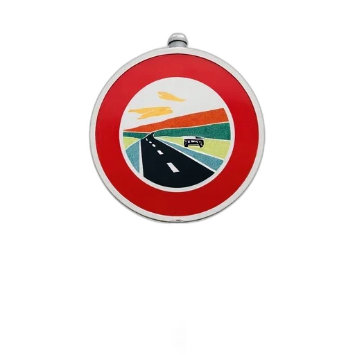 close-up, metal, signpost, red, white, sign, attached, has transparent PNG cut-out