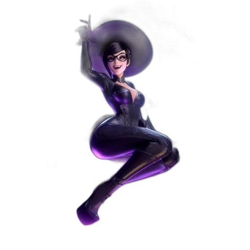 staff, dress, concept art, 3d render, fantasy art, comic book art, dark, witch transparent PNG cut-out