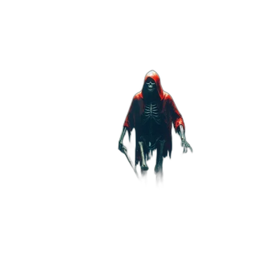 creature, robot, mask, weapon, concept art, pixel art, 3d render, fantasy art transparent PNG cut-out