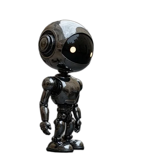 robot, mask, creature, 3d render, concept art, outer space, street, nantes transparent PNG cut-out