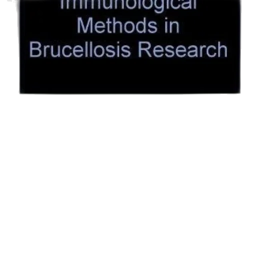 image, shows, cover, book, titled, immunological, methods, brucellosis transparent PNG cut-out