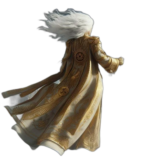 dress, staff, sword, crown, concept art, fantasy art, watercolor, 3d render transparent PNG cut-out