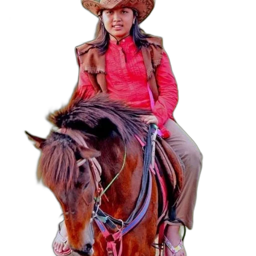 staff, hat, animal, jacket transparent PNG cut-out