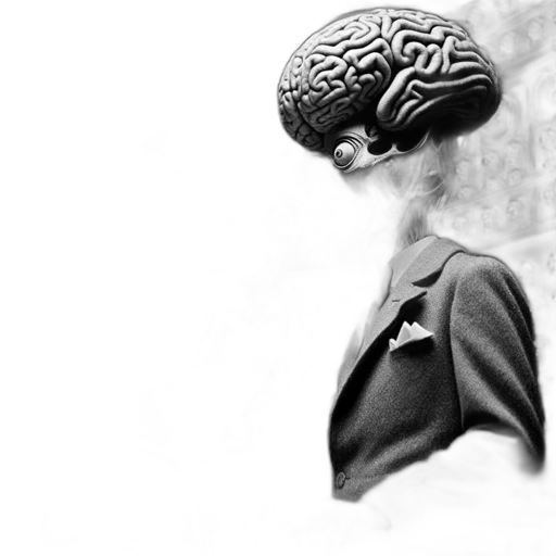 crown, jacket, hat, face, photorealistic, monochrome, composition, suited transparent PNG cut-out