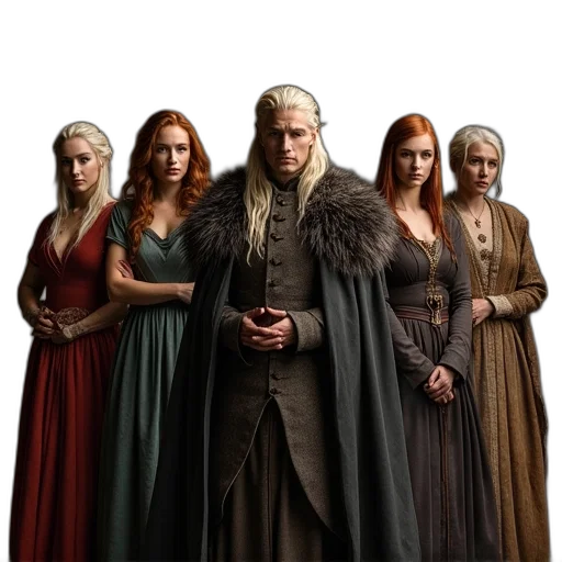 staff, dragon, dress, concept art transparent PNG cut-out