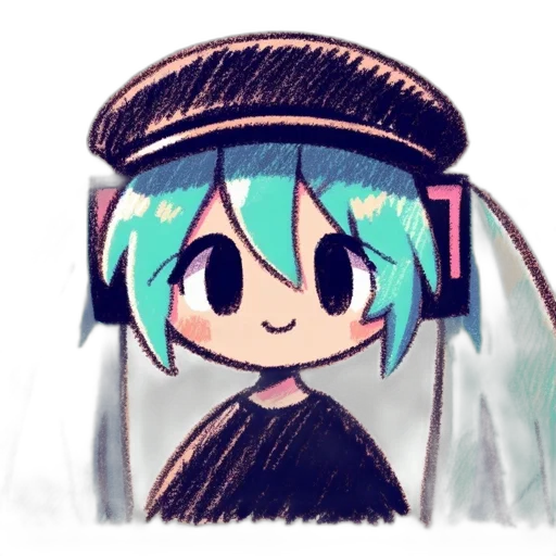hat, robot, staff, creature transparent PNG cut-out
