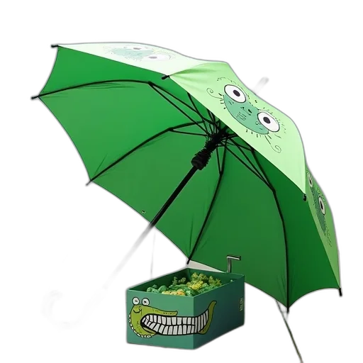 umbrella, staff, furniture, weapon, 3d render, concept art, photorealistic, rain transparent PNG cut-out