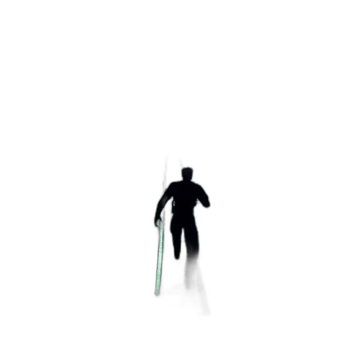 staff, robot, umbrella, sword, concept art, 3d render, pixel art, comic book art transparent PNG cut-out