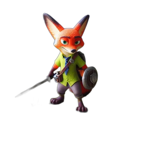 staff, animal, weapon, sword, concept art, 3d render, fantasy art, pixel art transparent PNG cut-out