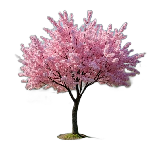 tree, flower, crown, staff, 3d render, photorealistic, concept art, oil painting transparent PNG cut-out