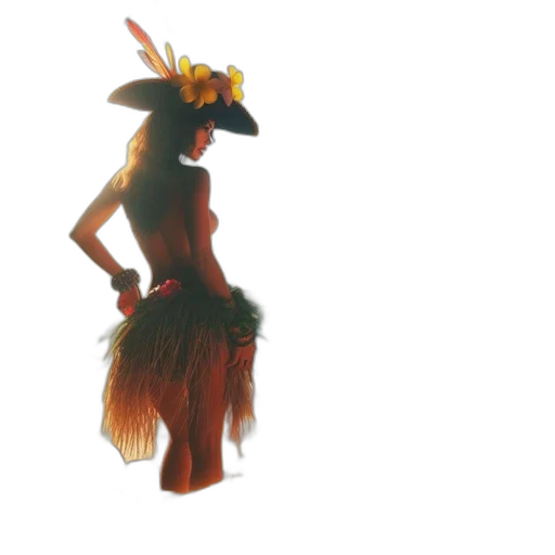 dress, mask, hat, creature, concept art, 3d render, fantasy art, woman transparent PNG cut-out