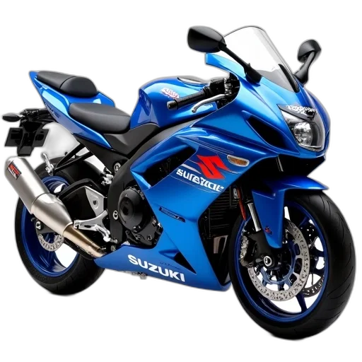 photorealistic, 3d render, motorcycle, fairing, kits, absc, blue, silver transparent PNG cut-out