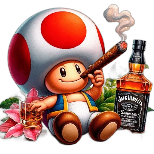 bottle, hat, animal, weapon, photorealistic, pixel art, concept art, 3d render transparent PNG cut-out