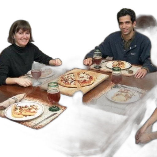 food, furniture, photorealistic, concept art, 3d render, oil painting, group, people transparent PNG cut-out