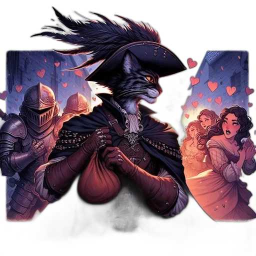 dragon, mask, sword, concept art, fantasy art, comic book art, pixel art, fire transparent PNG cut-out