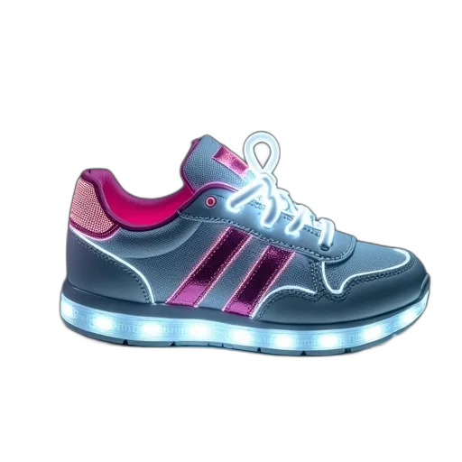 shoes, vaporwave, 3d render, photorealistic transparent PNG cut-out