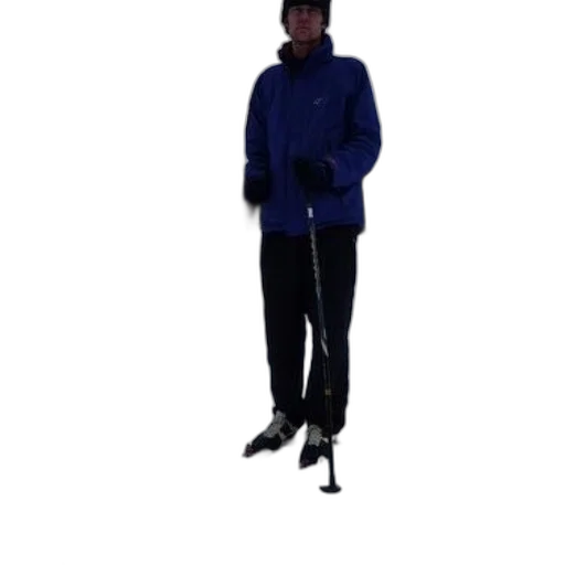 staff, umbrella, jacket, hat, 3d render, concept art, pixel art, photorealistic transparent PNG cut-out