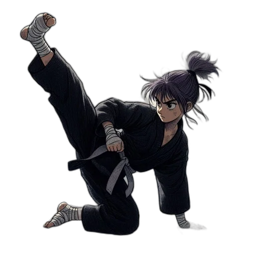 staff, sword, weapon, anime, concept art, pixel art, cartoon, young transparent PNG cut-out