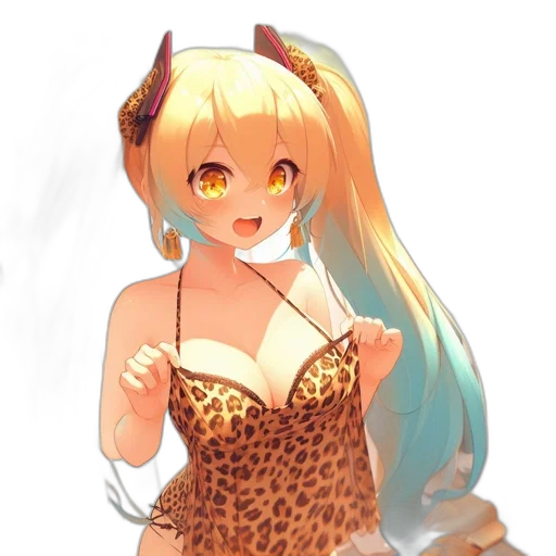 dress, staff, creature, animal, anime, pixel art, concept art, fantasy art transparent PNG cut-out