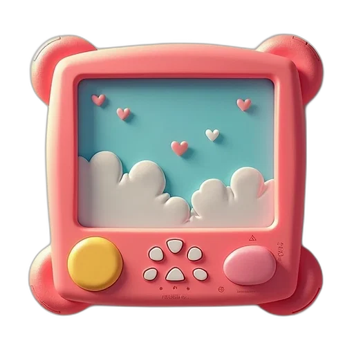 3d render, underwater, pastel, leappad, sale, sears transparent PNG cut-out