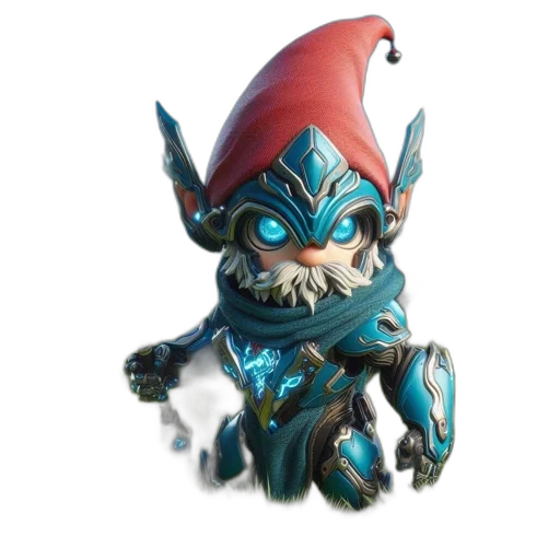 creature, mask, dragon, crown, concept art, 3d render, fantasy art, armored transparent PNG cut-out