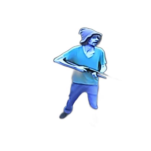 staff, weapon, sword, creature, concept art, 3d render, pixel art, vaporwave transparent PNG cut-out