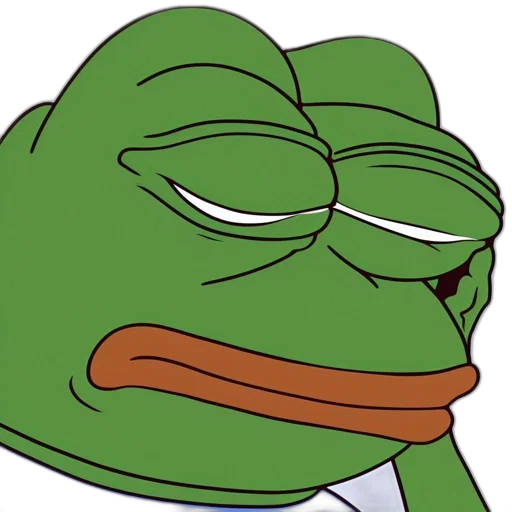 face, staff, mask, jacket, illustration, pepe, frog, green transparent PNG cut-out