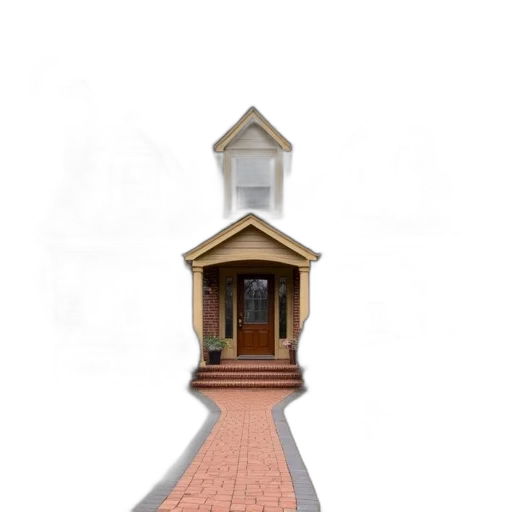 building, dress, umbrella, furniture, 3d render, photorealistic, concept art, pixel art transparent PNG cut-out