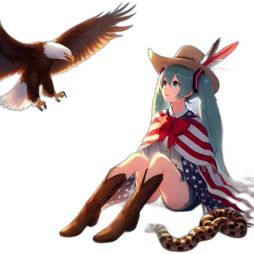 animal, weapon, concept art, anime, pixel art, fantasy art, young, woman transparent PNG cut-out