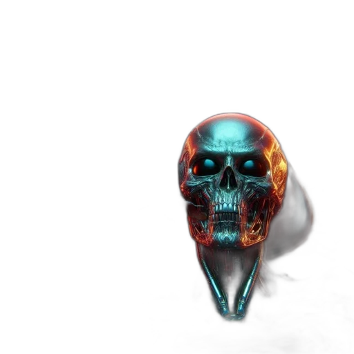 mask, jewelry, weapon, hat, 3d render, concept art, photorealistic, cyberpunk transparent PNG cut-out